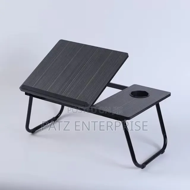 Adjustable Tilting Laptop Folding Table Stand Desk With Foldable Legs