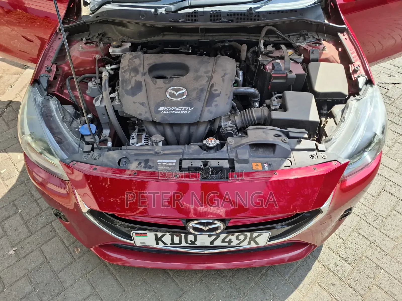 Mazda Demio 2018 Maroon
