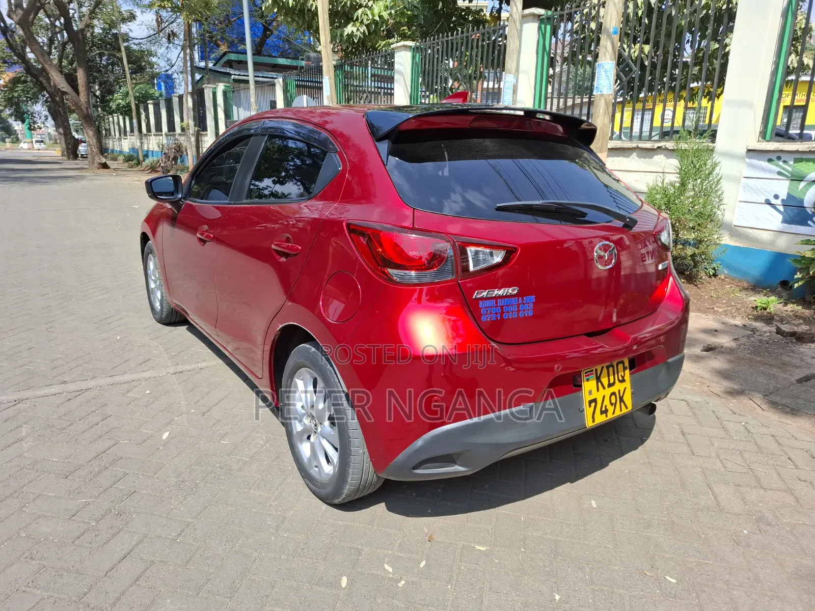 Mazda Demio 2018 Maroon