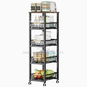 4 Layer Multifunctional Stainless Steel Rack