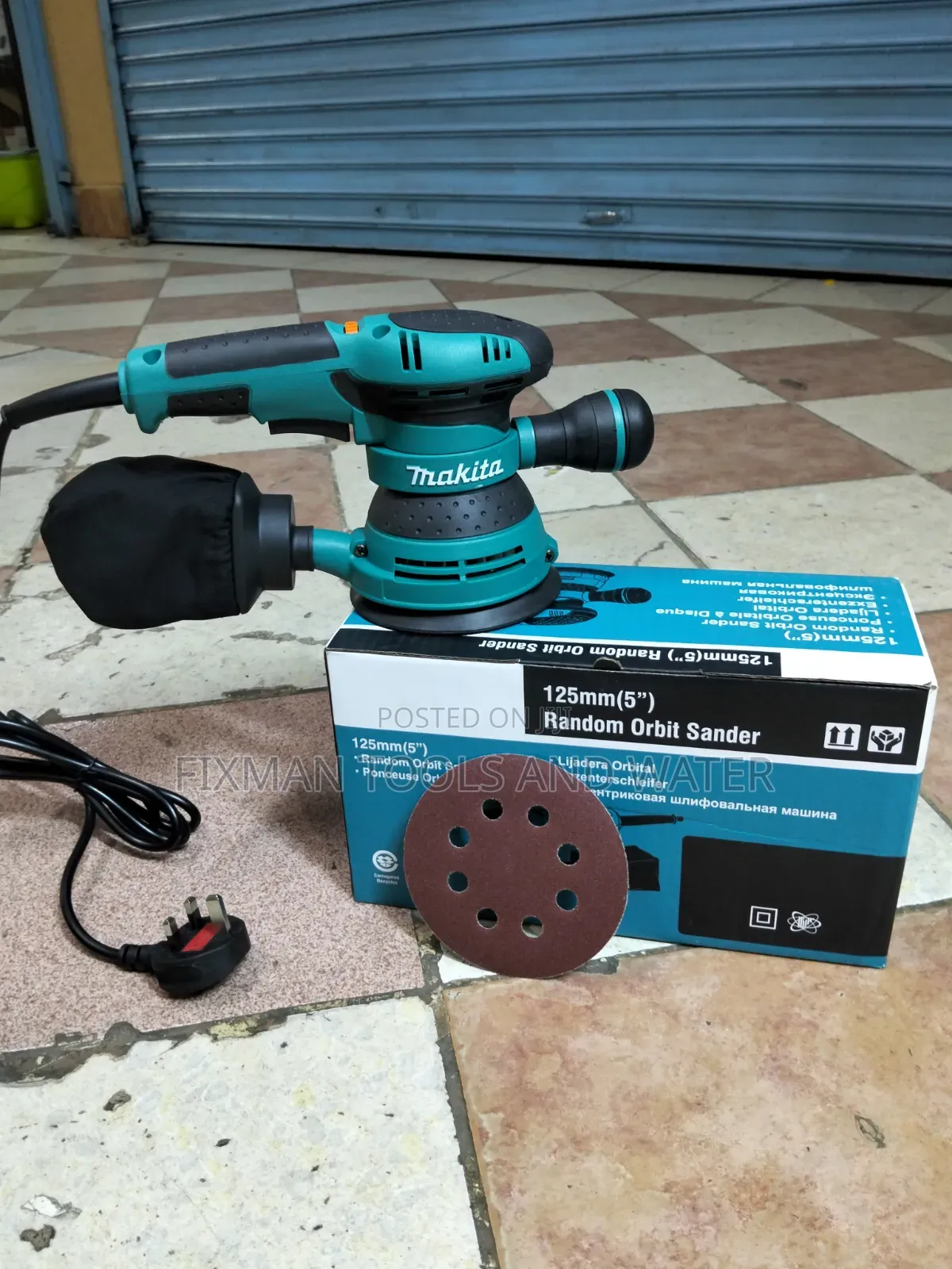 Top Makita Random Orbital Sander With Disc 550 Watts