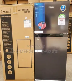 Midea Double Door Refrigerator Spacious 187L Storage Capacity