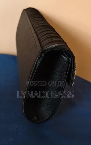 Silk Pleated Evening Clutch