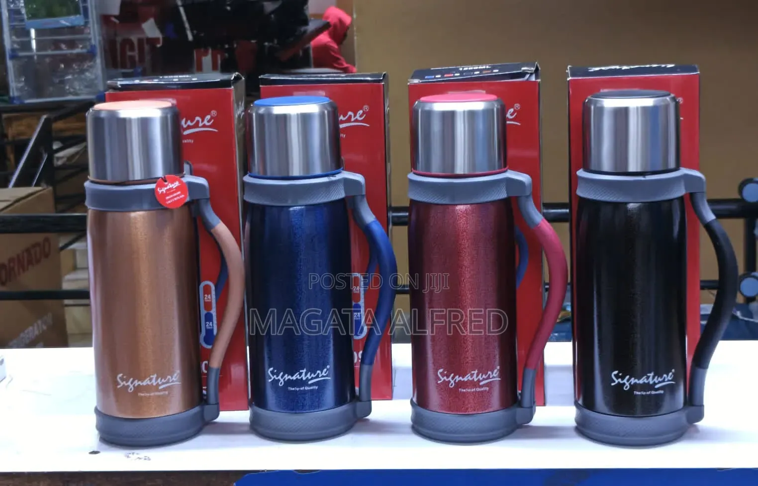 1200-Ml Stainless Steel 
High Grade Vacuum Flasks
