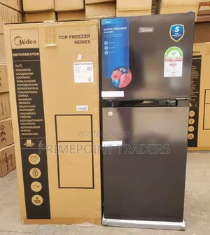 Midea Double Door Refrigerator 187 Litres Energy-Efficient Performanc