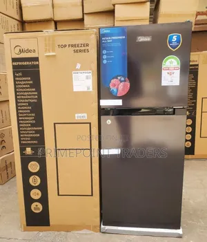 Midea Double Door Refrigerator 187 Litres Energy-Efficient Performanc