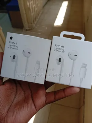 Apple Lightning Connector Wired Earpods Earphones