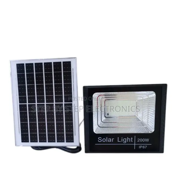 Rustproof 200w Watts Outdoor Security Solar Led Floodlight