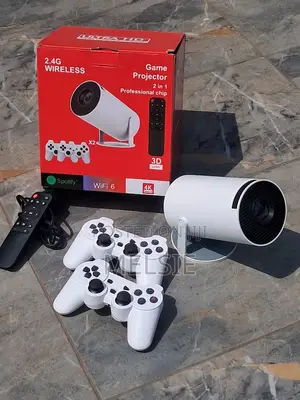 Mini Game Projector With 2 Wireless Controllers