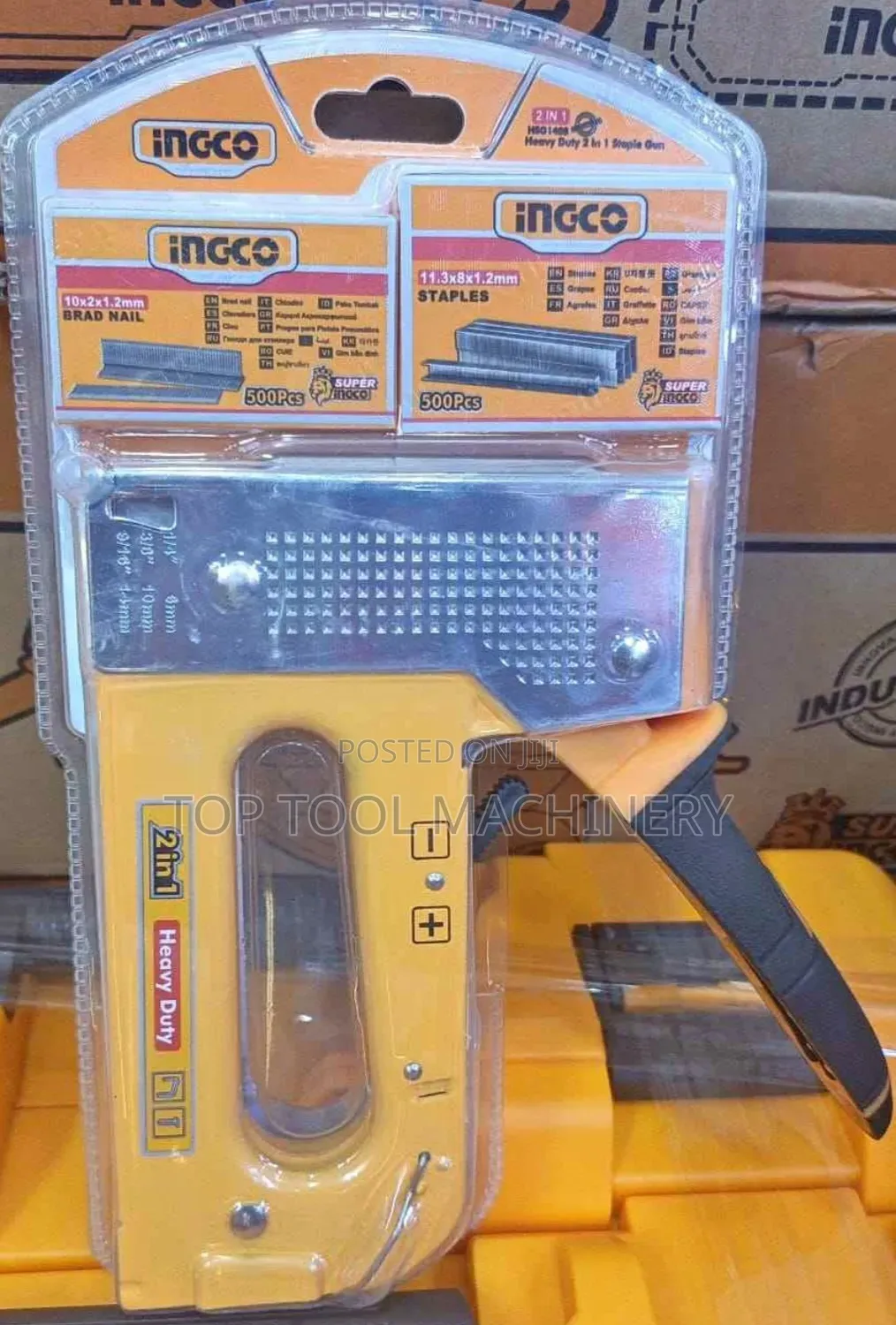 Heavy Duty Ingco 2 in 1 Staple