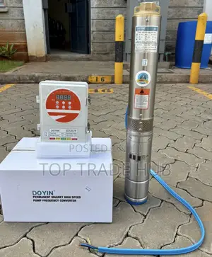 Doyin 4sds5-1500w AC/DC Hybrid Submersible Water Pump 2HP 168m Head