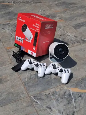 Compact Portable Projector With Built-in Games