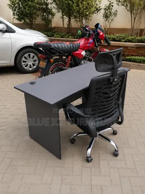 Modern Study Desk With Office Chair