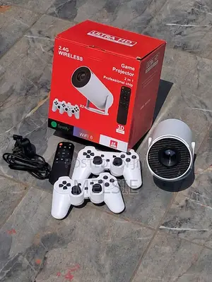 Compact Portable Projector With Built-in Games
