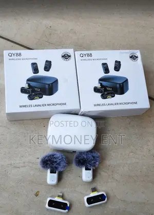 QY88 Wireless Microphone With Noise Reduction