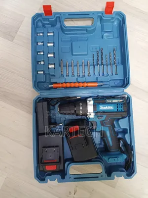 Makita 47pc 36V Cordless Drill Driver Kit With 2 Batteries