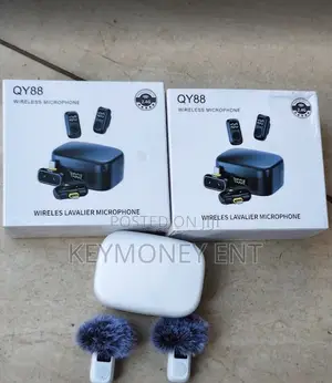 High Quality Wireless iPhone Microphone With Type C Pair QY88