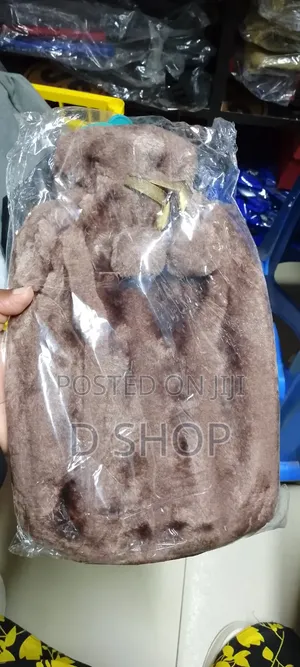 Fluffy Fabric 2l Hot Water Bottle