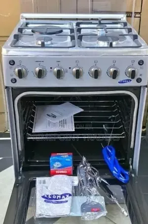 Ecomax Cooker 60×60 3+ 1 Turbo Fan, Rotisserie, Sensor, Flame Failure