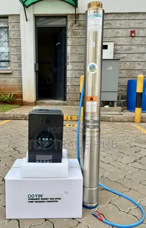 Doyin 4sf5-230-4kW AC/DC Hybrid Submersible Water Pump 5.5HP 345m Head
