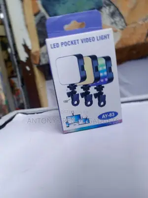 AY-83 RGB LED Video Light for Content Creators
