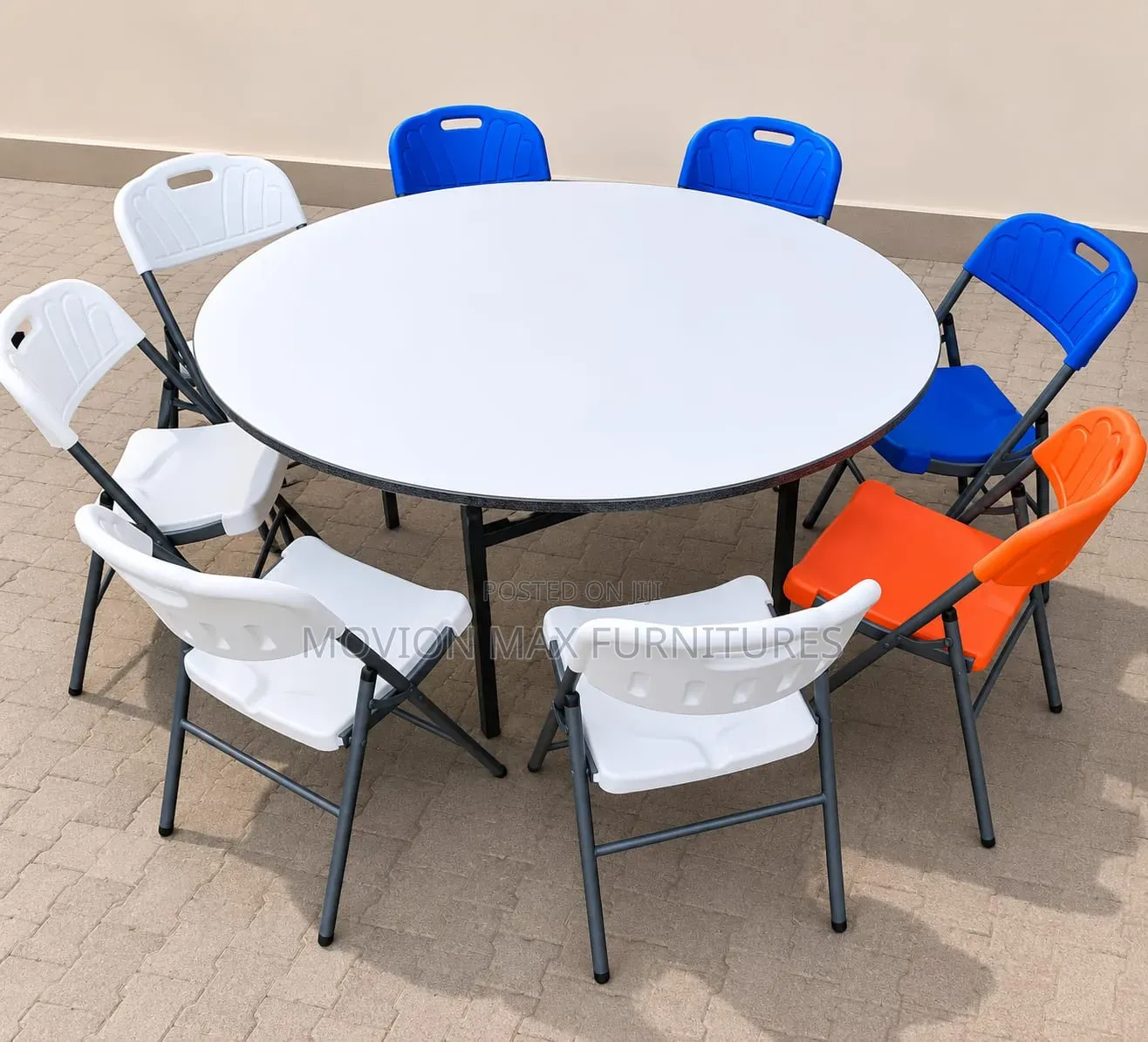 8sitter Foldable Set Round Table