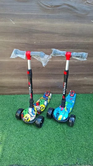 Kids 3-Wheel Scooter With Adjustable Handlebar