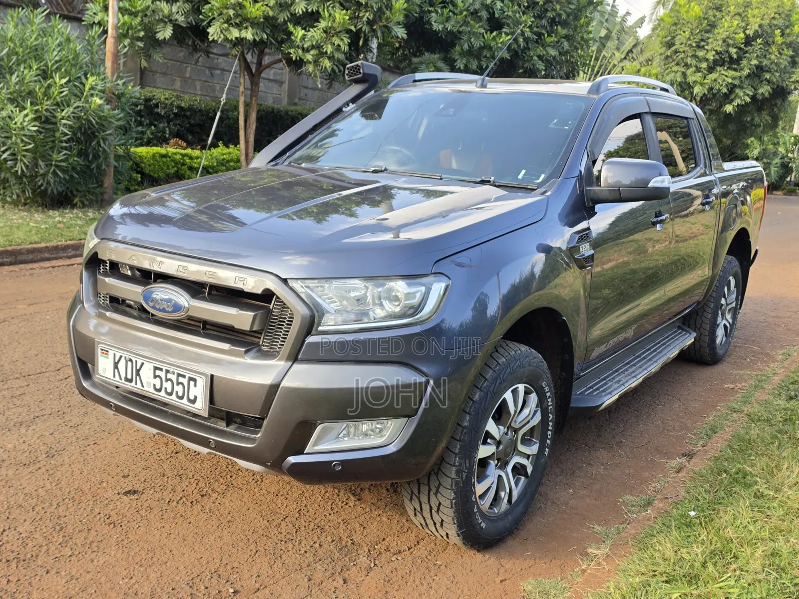 Ford Ranger Wildtrak 2016 Gray
