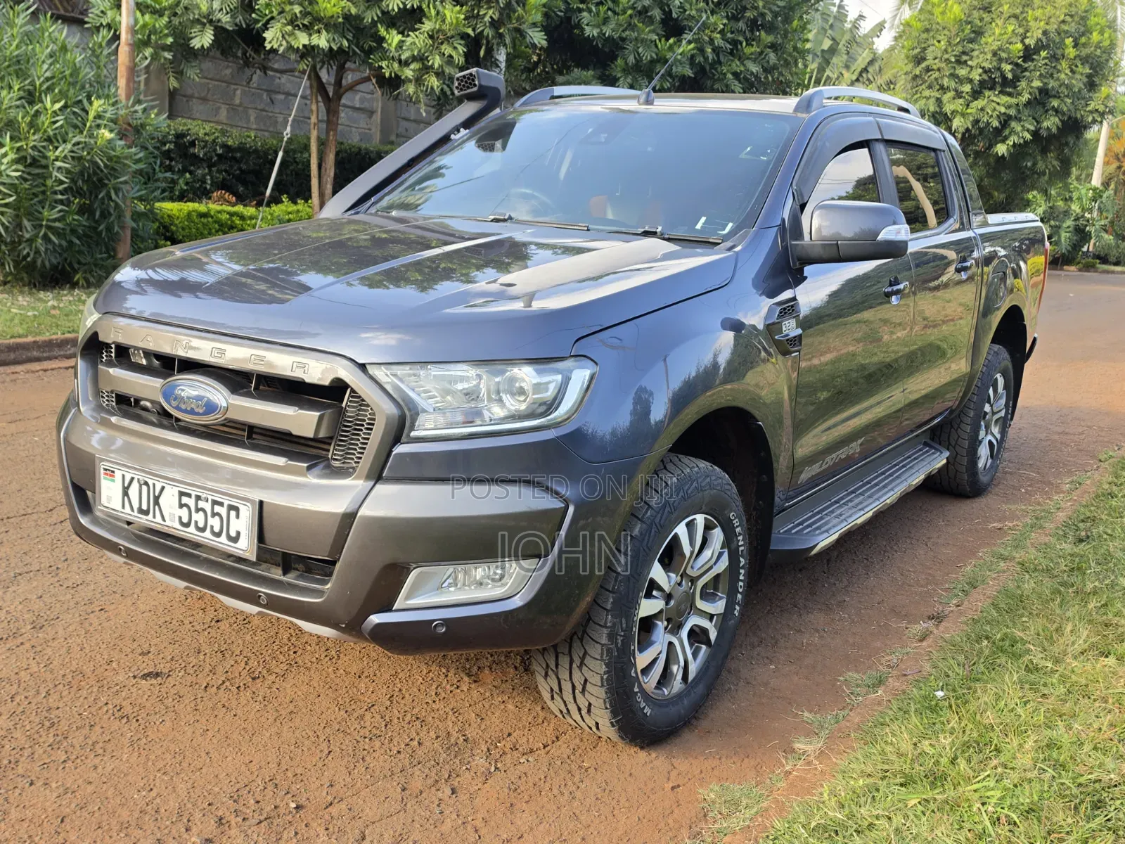 Ford Ranger Wildtrak 2016 Gray