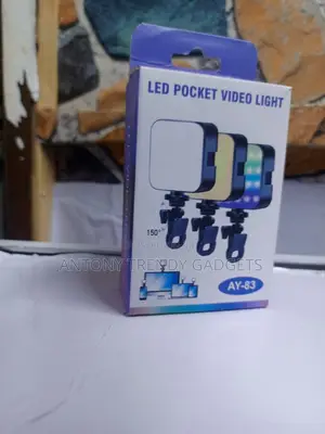 AY-83 LED Fill Light With Clip Mount for Smartphones