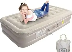 Premium Double Inflatable Bed With Strong Support