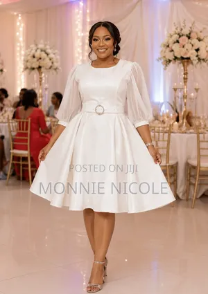 Fashion Ladies Cute Casual White Dress
