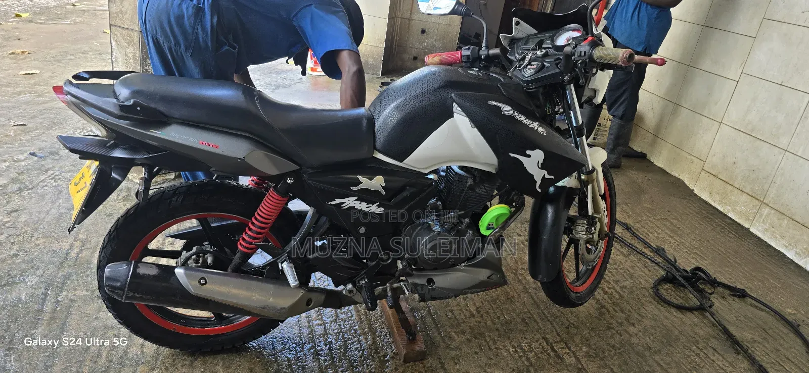 TVS Apache 180 RTR 2016 Gray