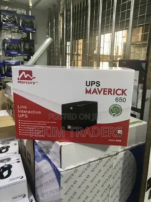 Mercury 650VA UPS 390W AVR 2 Outlets Line Interactive