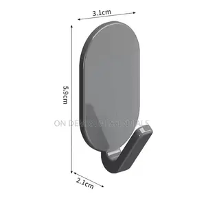 5 Piece Strong Self-Adhesive Wall Hooks