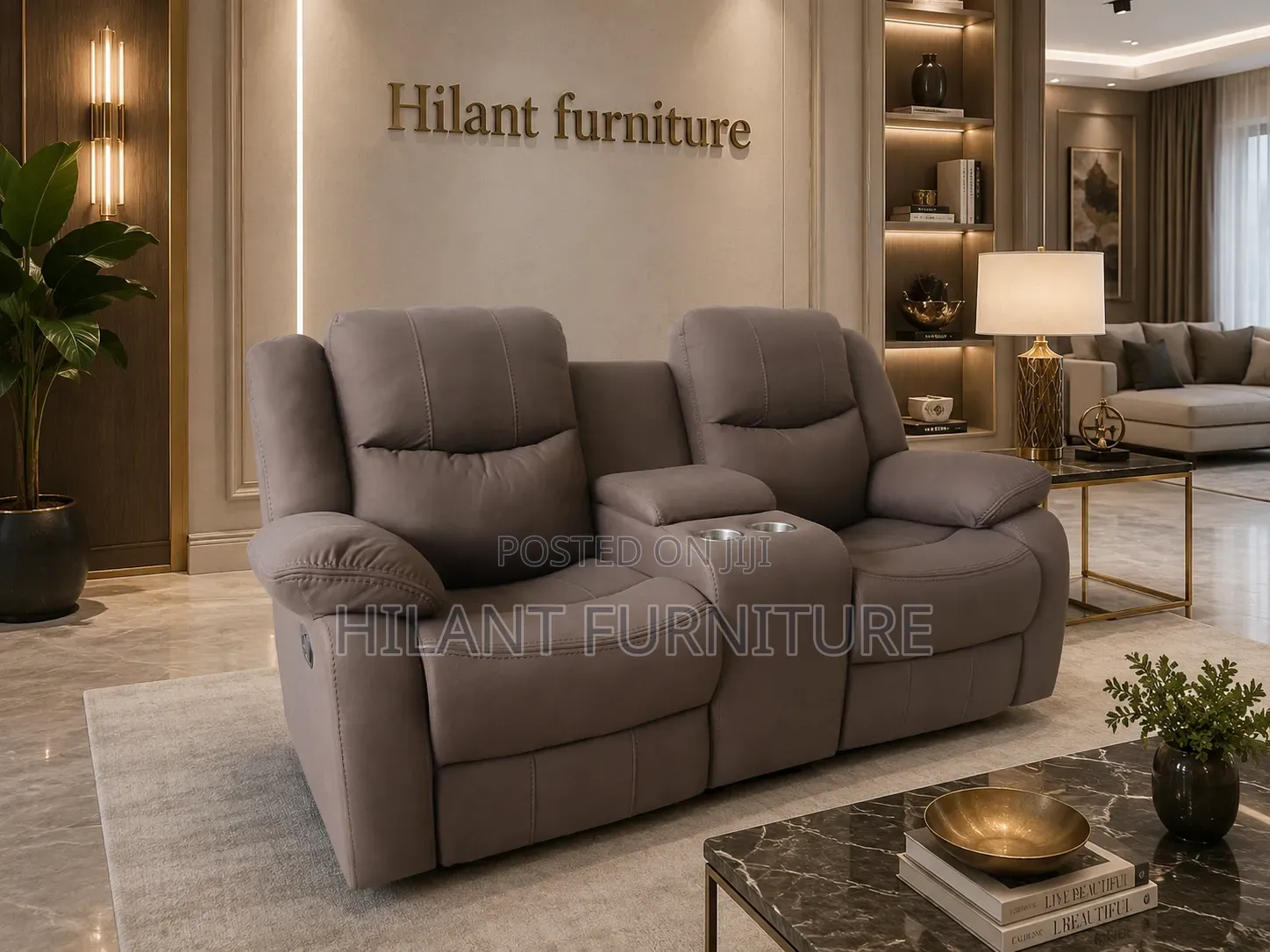 2-Seater Recliner Sofa Set