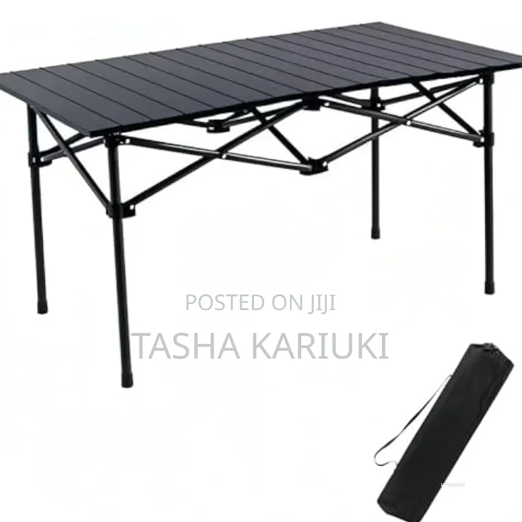 Metallic Camping Table on Offer