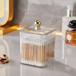 Transparent Cotton Swab Storage Box