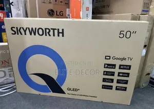 Skyworth 50 Inch QLED Smart Google TV – HDR10 | Dolby Audio | Wi-Fi