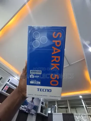New Tecno Spark 50 128 GB Black