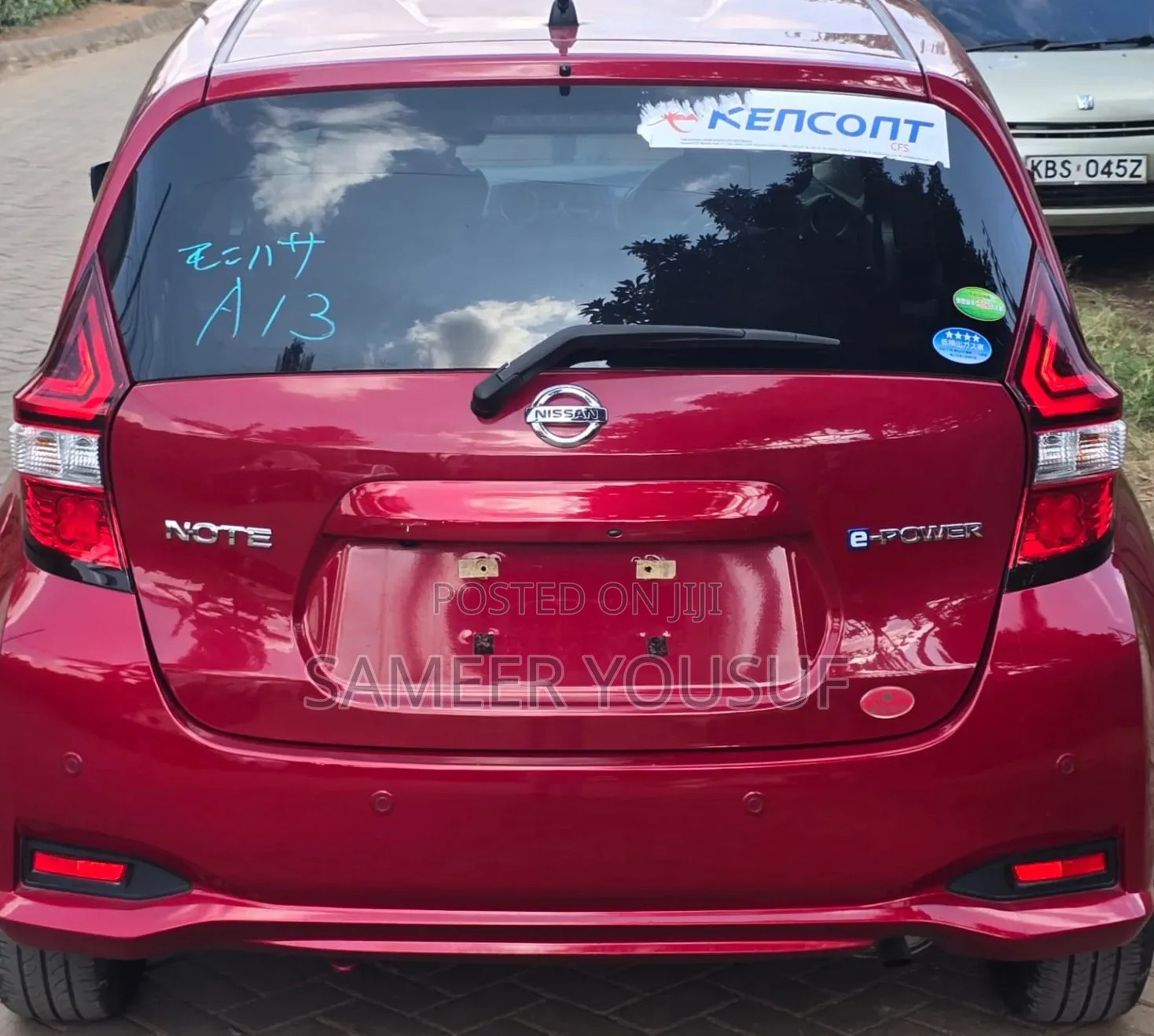 Nissan Note 2019 Red