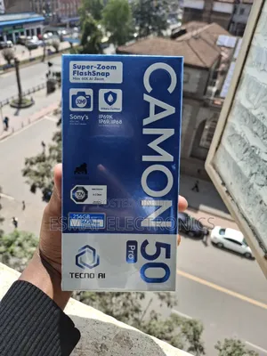 New Tecno Camon 50 Pro 256 GB White