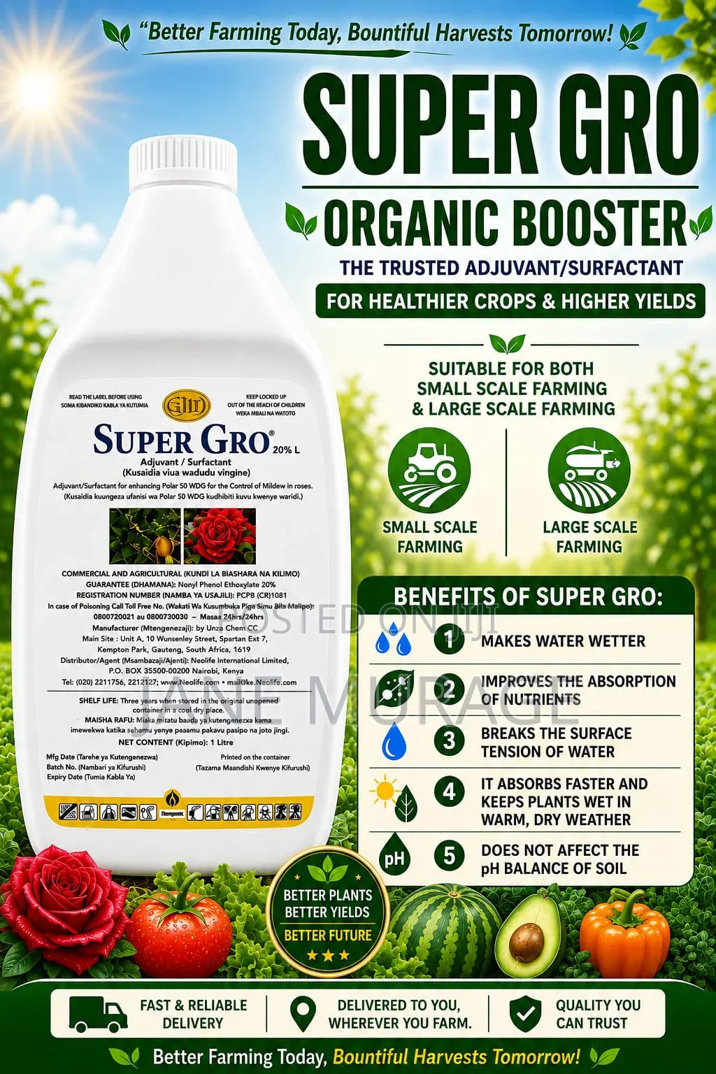 Super Gro Organic Booster