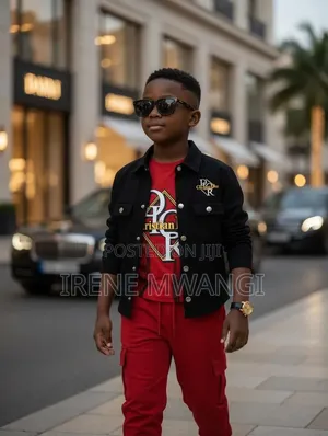 3pc Boys Suit With White Jacket