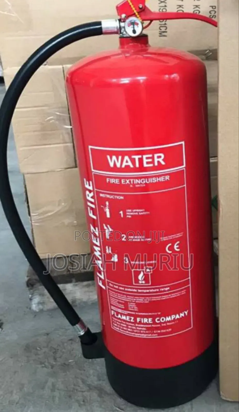 9 Litres Water Fire Extinguisher
