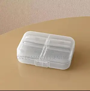 7-Grid Portable Pill Box Double-Sealed Lockable
