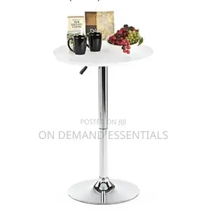 Round Adjustable Height Dining/Cocktail Table