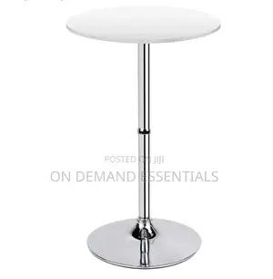Round Adjustable Height Dining/Cocktail Table