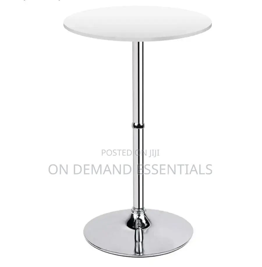 Round Adjustable Height Dining/Cocktail Table