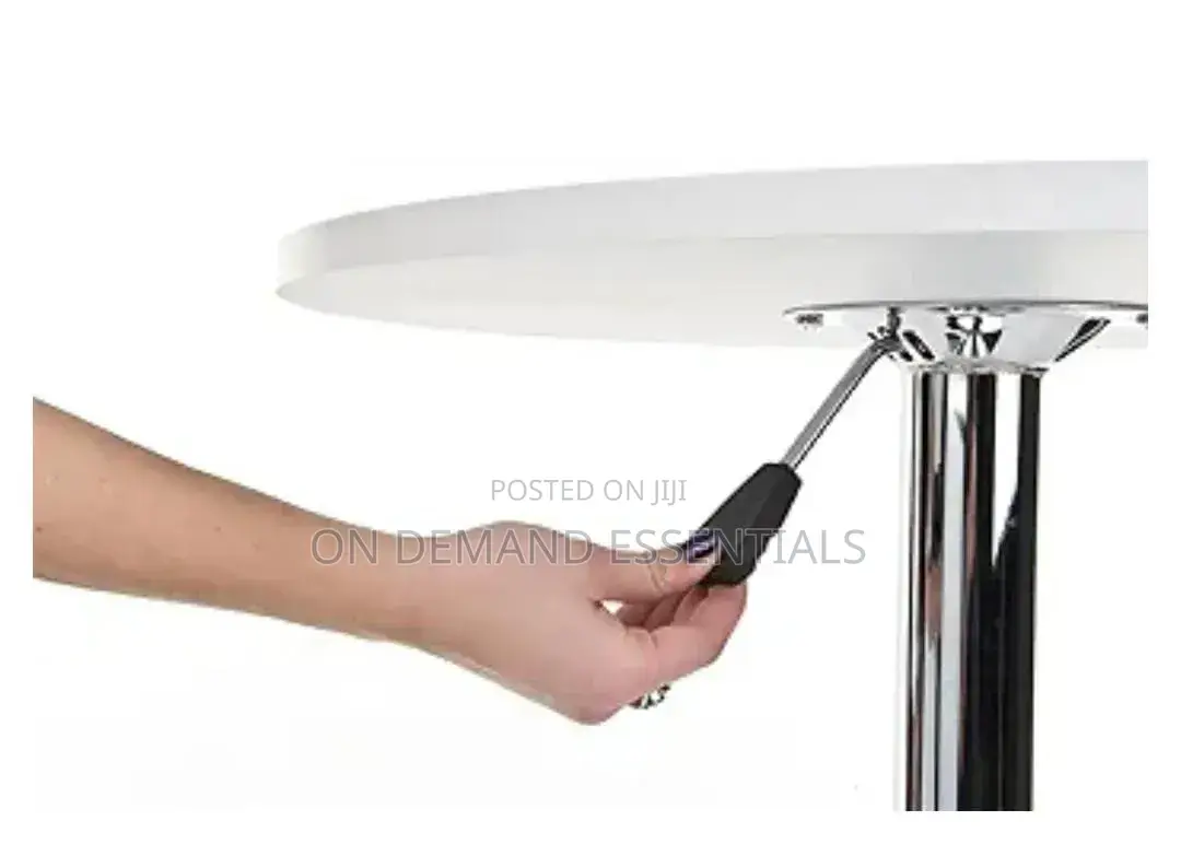 Round Adjustable Height Dining/Cocktail Table